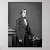 Jefferson Davis, Präsident _War Image Poster (Vorne)