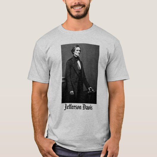 Jefferson-Davis-T-Shirt T-Shirt (Vorderseite)
