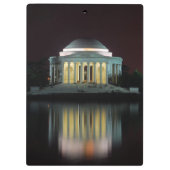 Jefferson-Denkmal Klemmbrett (Rückseite)