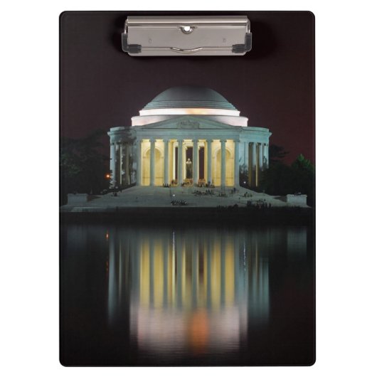 Jefferson-Denkmal Klemmbrett (Vorderseite)