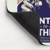 Jefferson-Ende die gefütterte Mausunterlage Mousepad (Ecke)