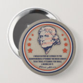 Jefferson-Freiheit II Button (Vorne & Hinten)