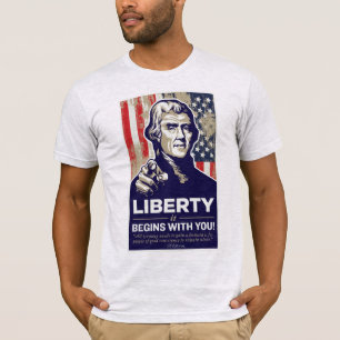 Jefferson-Freiheits-Shirt T-Shirt