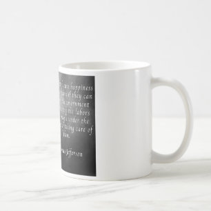 Jefferson-Freiheits-Tasse Kaffeetasse