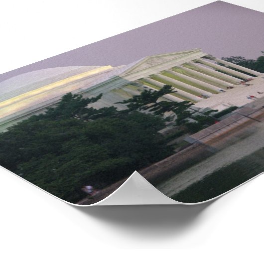 Jefferson-Gedenkstätte Poster (Ecke)