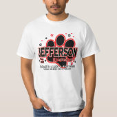 Jefferson grundlegend T-Shirt (Vorderseite)