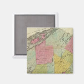 Jefferson Landkreis Magnet (Vorderseite/Rückseite)