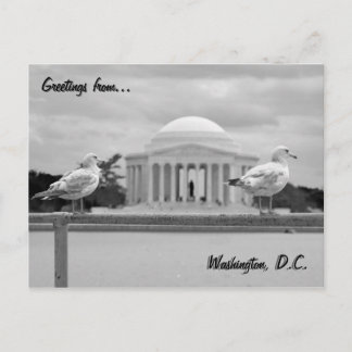 Jefferson Memorial / Gezeitenbecken Postkarte
