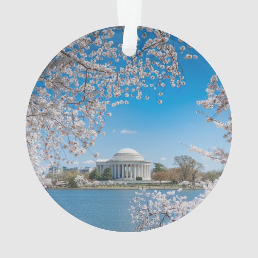 Jefferson Memorial in Spring Ornament (Rückseite)