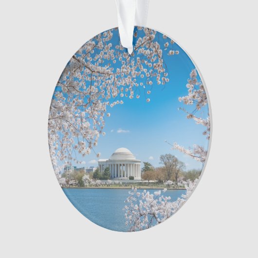 Jefferson Memorial in Spring Ornament (Vorderseite)