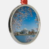 Jefferson Memorial in Spring Ornament Aus Metall (Rechts)