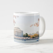 Jefferson Memorial Jumbo-Tasse (Vorderseite Rechts)