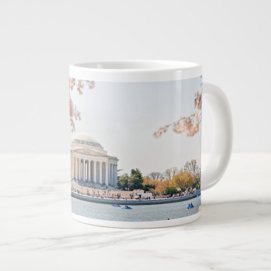Jefferson Memorial Jumbo-Tasse (Vorderseite Rechts)