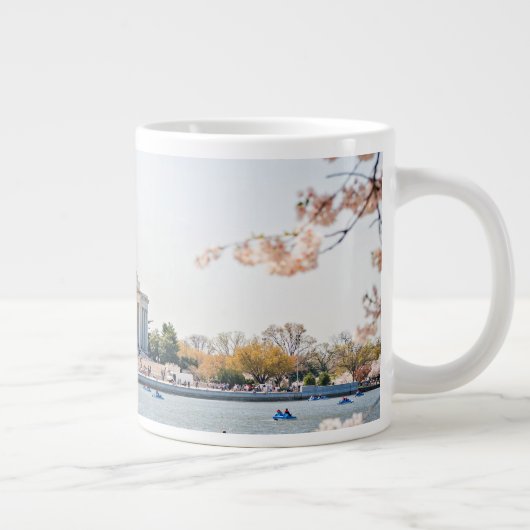 Jefferson Memorial Jumbo-Tasse (Rechts)