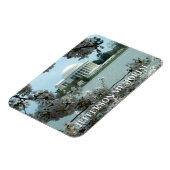 Jefferson Memorial, Kirschblüten Magnet (Linke Seite)