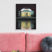 Jefferson Memorial Leinwanddruck (Insitu (Wohnzimmer))
