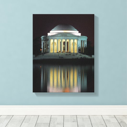 Jefferson Memorial Leinwanddruck (Insitu (Holzboden))
