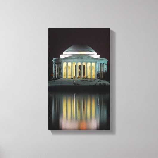 Jefferson Memorial Leinwanddruck (Vorderseite)
