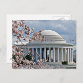 Jefferson Memorial PostCard Postkarte (Vorne/Hinten)