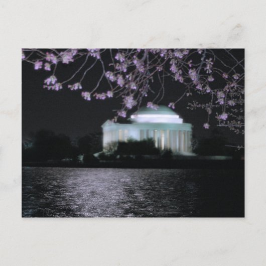 Jefferson Memorial Postkarte (Vorderseite)