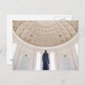 Jefferson Memorial Postkarte (Vorne/Hinten)