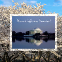 Jefferson Memorial, Spiegelung im Gezeitenbecken