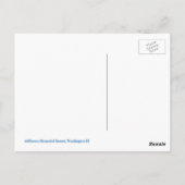 Jefferson Memorial Sunset Postcard Postkarte (Rückseite)