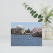 Jefferson Memorial Washington DC Postkarte (Stehend Vorderseite)