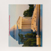 Jefferson Memorial Washington - Weihnachtsgrüße Puzzle (Vertikal)