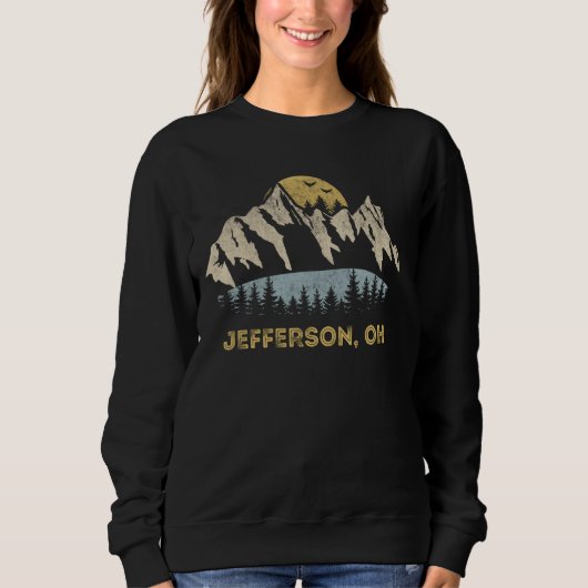 Jefferson Ohio Mountain Sunset Sunrise OH Sweatshirt (Vorderseite)