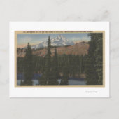 Jefferson, Oregon - Aussicht vom Hunts Lake Postkarte (Vorderseite)