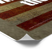 Jefferson Poster: Die Demokratie wird aufhören Poster (Ecke)