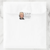Jefferson Quote Aufkleber (Tasche)