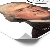 Jefferson Quote Poster (Ecke)