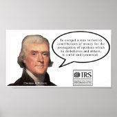 Jefferson Quote Poster (Vorne)