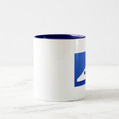 Jefferson-Reiniger Zweifarbige Tasse (Mittel)