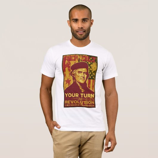 Jefferson-Revolutionärs-T - Shirt (Vorne ganz)