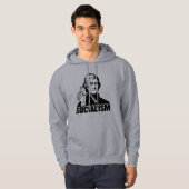 Jefferson-Sozialismus-kundengerechter Slogan-T - Hoodie (Vorne ganz)