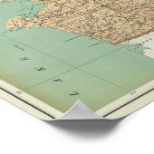 Jefferson, St Lawrence Landkreises Poster (Ecke)