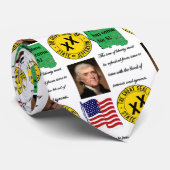 Jefferson-Staats-Erklärungs-Krawatte Krawatte (Gerollt)