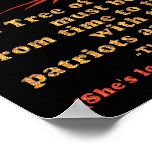 Jefferson Tree of Liberty Poster (Ecke)