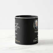 Jefferson Tyrannei-Freiheit Zitat Tasse (Zentrum)