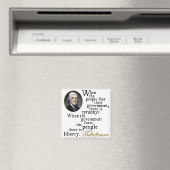 Jefferson Tyranny-Liberty Zitat Magnet (In Situ (Geschirrspüler))
