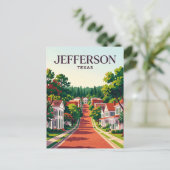 Jefferson USA Postkarte (Stehend Vorderseite)