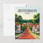 Jefferson USA Postkarte (Vorne/Hinten)