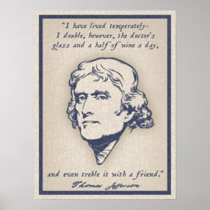 Jefferson - Wein Poster