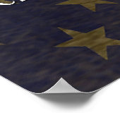 Jefferson Zitat über die große Regierung Poster (Ecke)