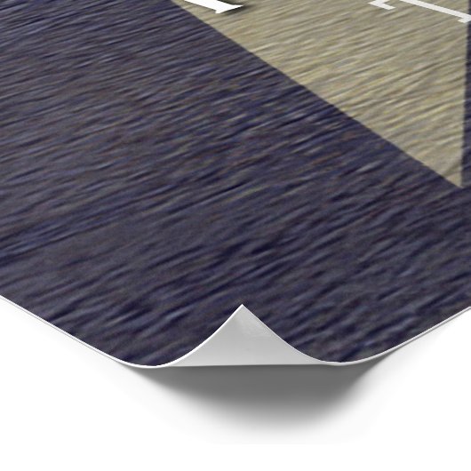 Jefferson Zitat über Freiheit und Tyrannei Poster (Ecke)