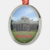 Jefferson's Monticello Ornament (Links)