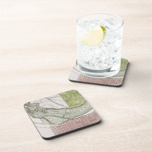 JEFFERSONVILLE, INDIANA: KARTE GETRÄNKEUNTERSETZER (Rechte Seite)